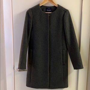Madewell Wool Curator Coat XS